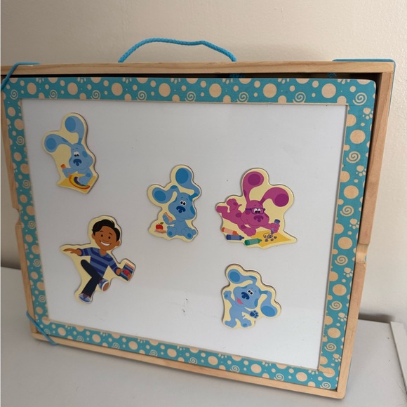 Blue’s Clues & You Melissa & Doug Magnetic Wooden Puzzle Set - Nearly complete! - Picture 9 of 12